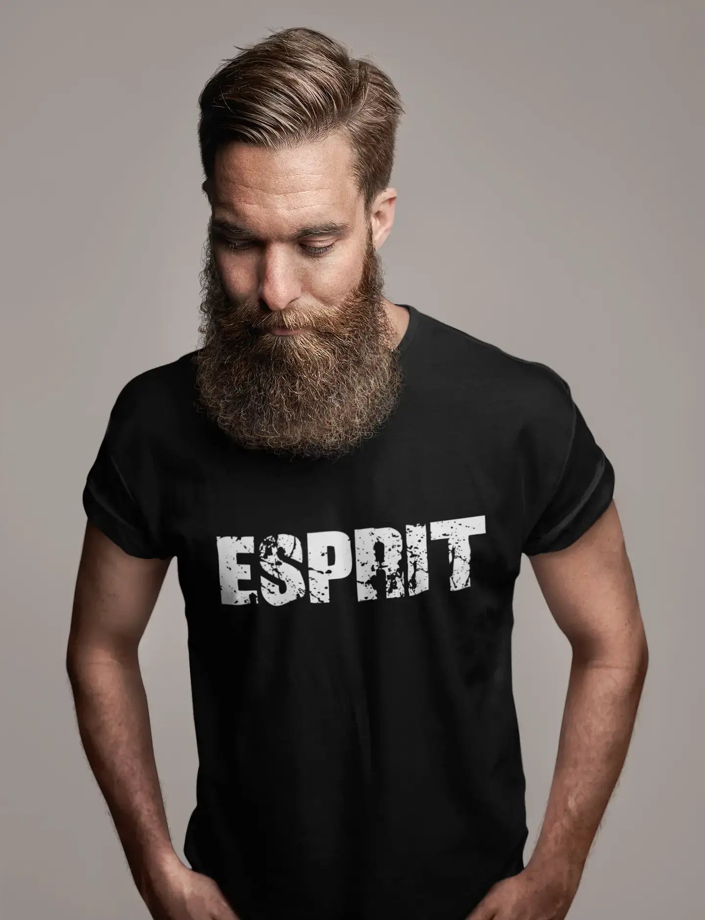 Esprit, t-Shirt pour Homme, en Coton, col Rond, Noir