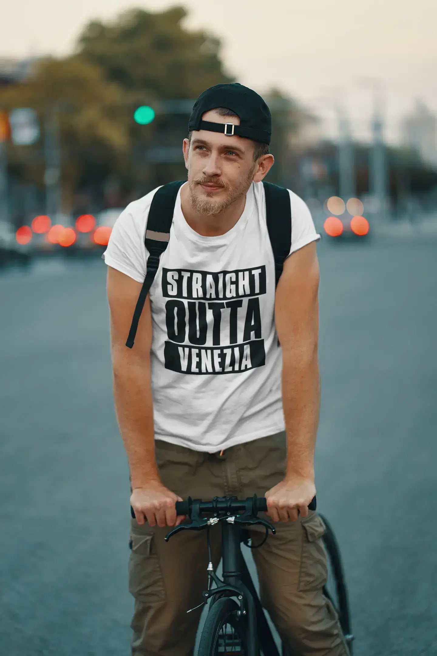 Straight Outta Venezia, t Shirt Homme, t Shirt Straight Outta, Cadeau Homme