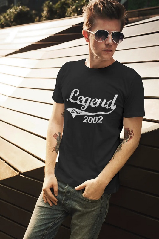 Herren T-Shirt Vintage T-Shirt 2002
