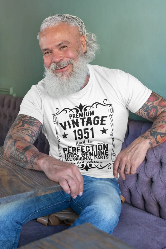 Premium Vintage Year 1951 Vintage Tshirt t Shirt Anniversaire Cadeau t Shirt