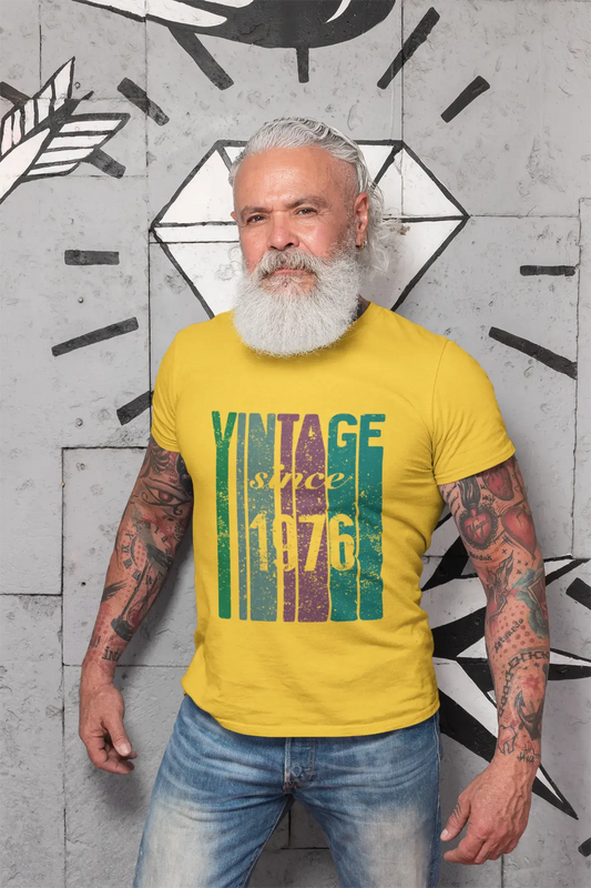 1976, Vintage Since 1976 Herren T-Shirt Lemon Geburtstagsgeschenk 00517