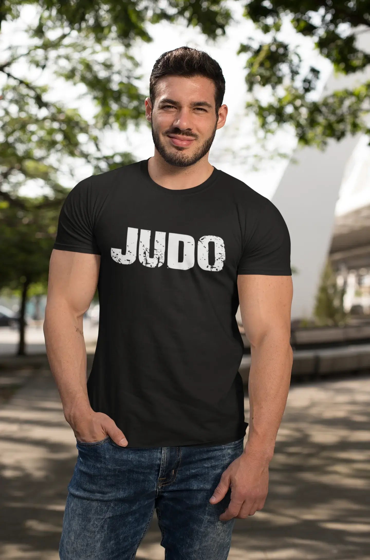 T-shirt Vintage pour Homme, Judo