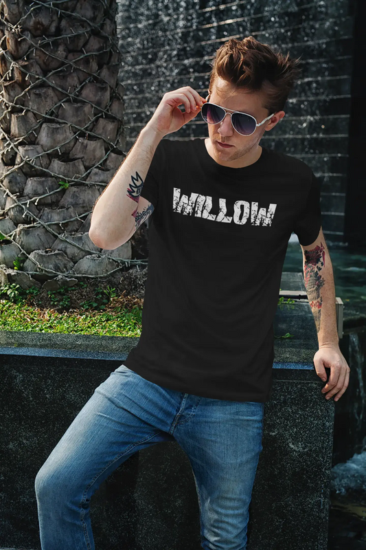 Herren T-Shirt Vintage T-Shirt Willow