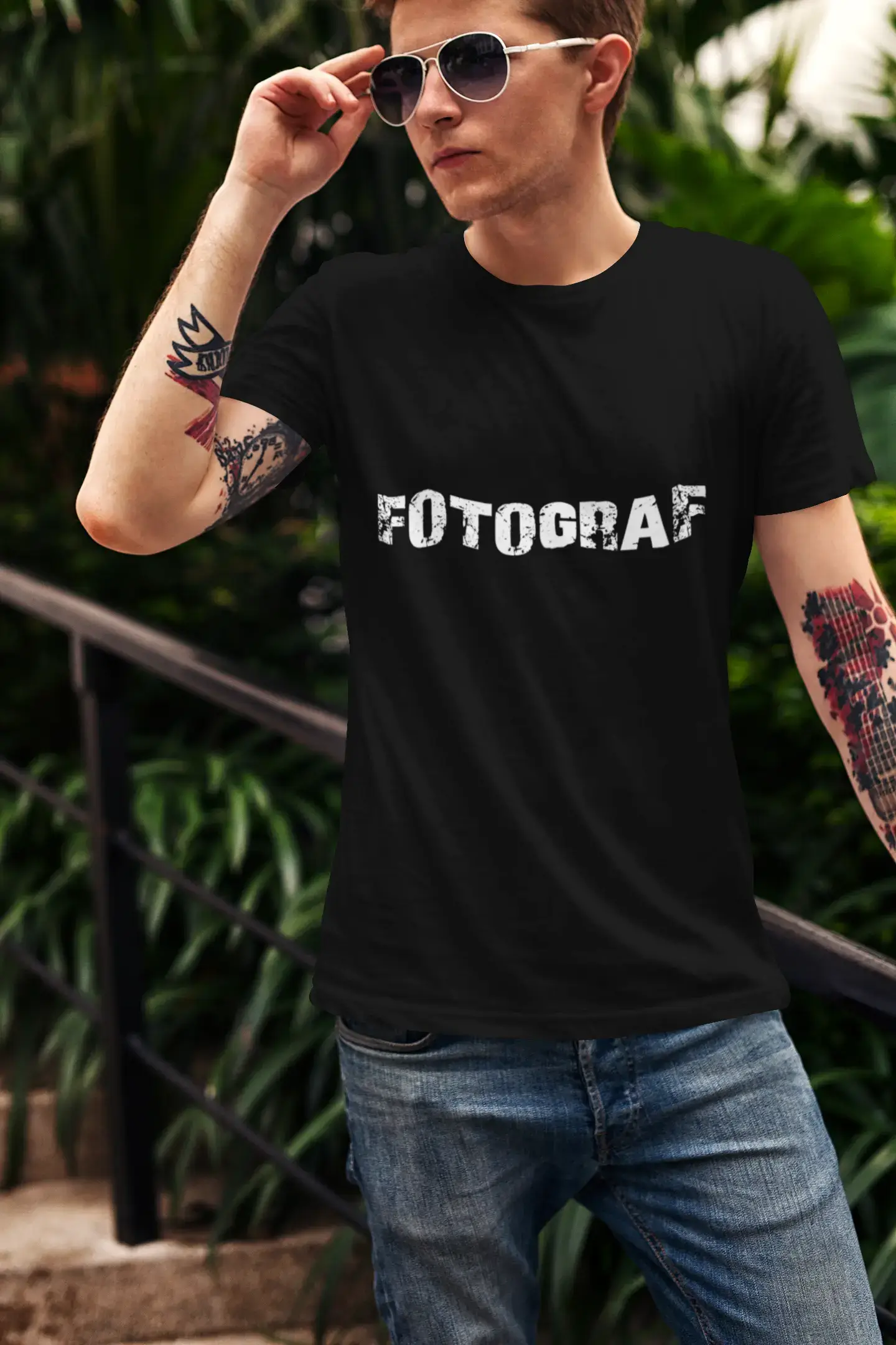 fotograf Herren T-Shirt Schwarz Geburtstagsgeschenk 00548