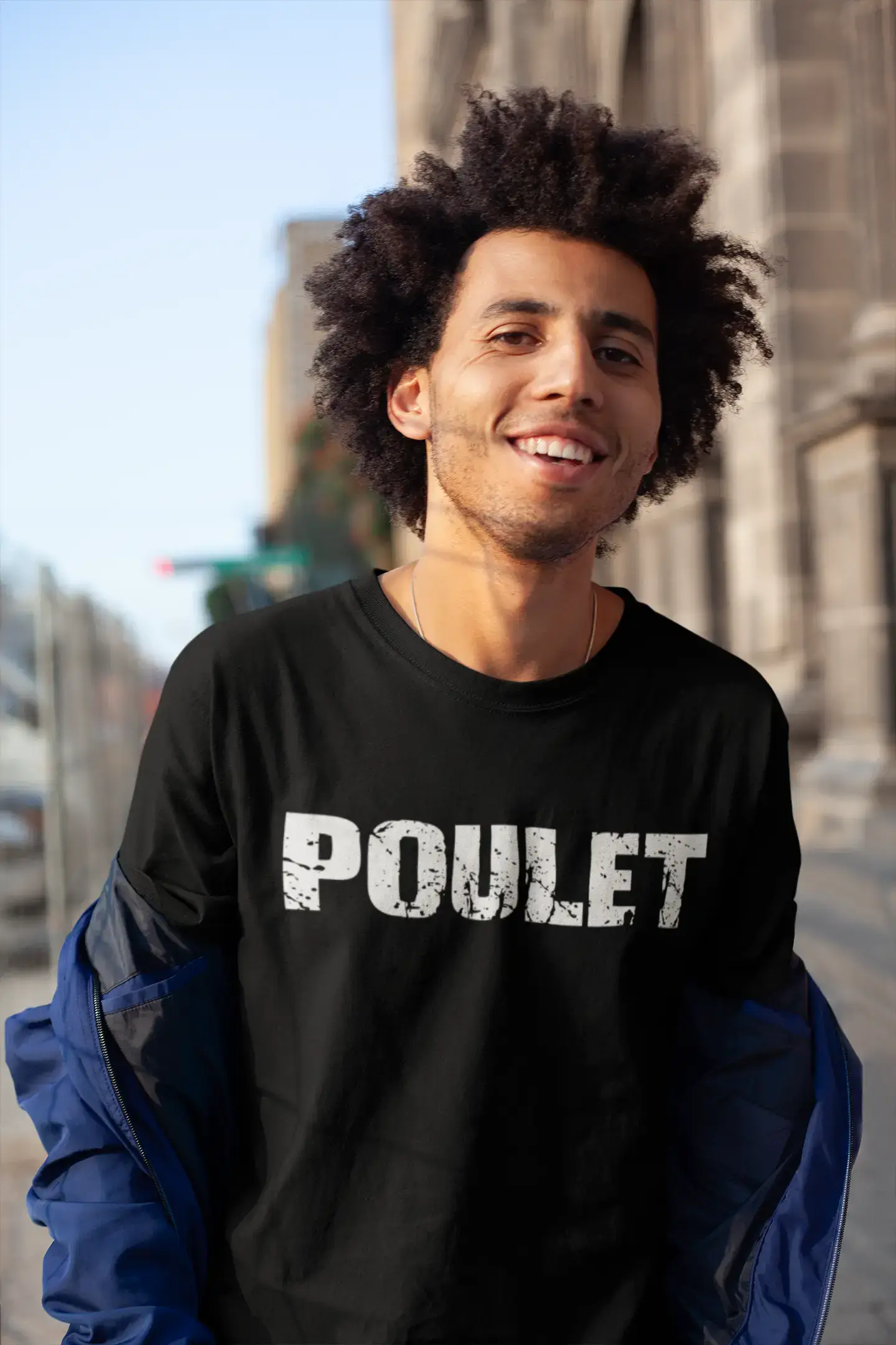 poulet Men's T shirt Black Birthday Gift 00549