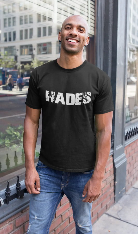 hades Men's Retro T shirt Black Birthday Gift 00553