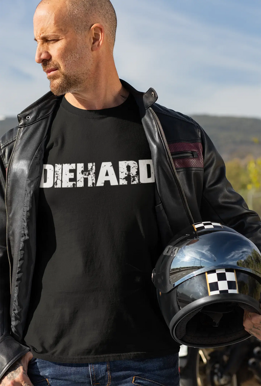 diehard Men's Vintage T shirt <span>Noir</span> <span>Anniversaire</span> <span>Cadeau</span> 00555