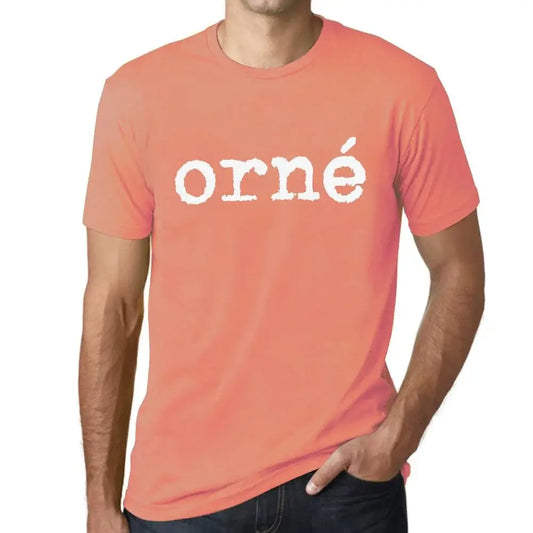 Men's Graphic T-Shirt Orné Eco-Friendly Limited Edition Short Sleeve Tee-Shirt Vintage Birthday Gift Novelty