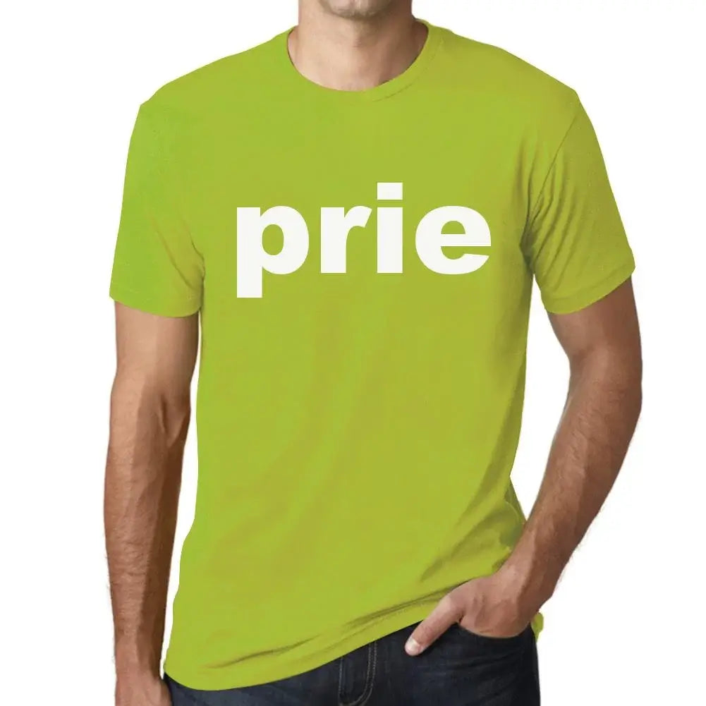 Men's Graphic T-Shirt Prie Eco-Friendly Limited Edition Short Sleeve Tee-Shirt Vintage Birthday Gift Novelty