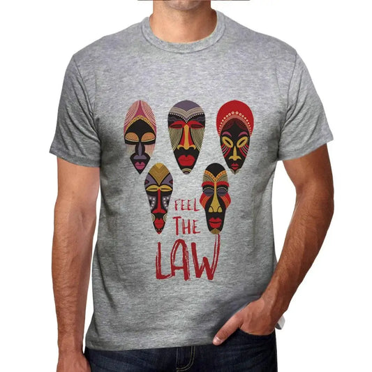 Men's Graphic T-Shirt Native Feel The Law Eco-Friendly Limited Edition Short Sleeve Tee-Shirt Vintage Birthday Gift Novelty