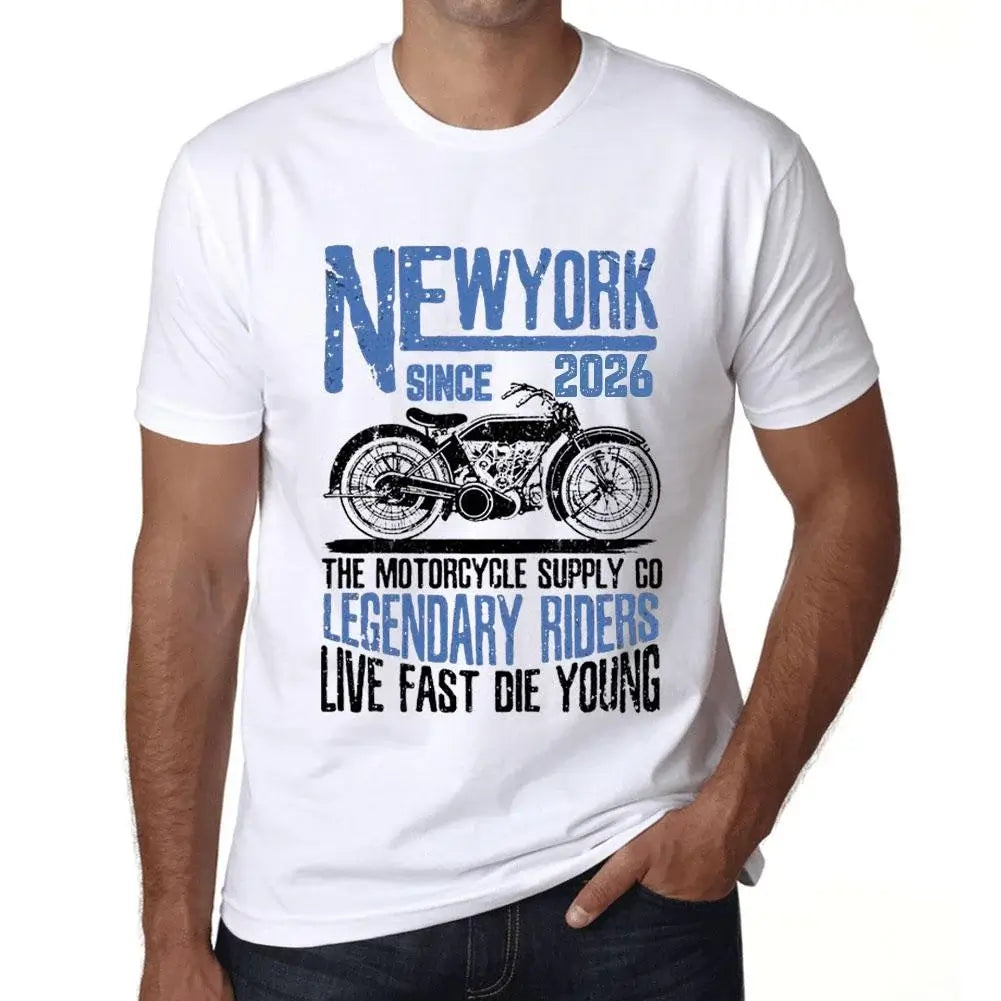 Men's Graphic T-Shirt Motorcycle Legendary Riders Since 2026