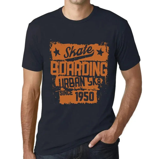 Men's Graphic T-Shirt Urban Skateboard Since 1950 74th Birthday Anniversary 74 Year Old Gift 1950 Vintage Eco-Friendly Short Sleeve Novelty Tee