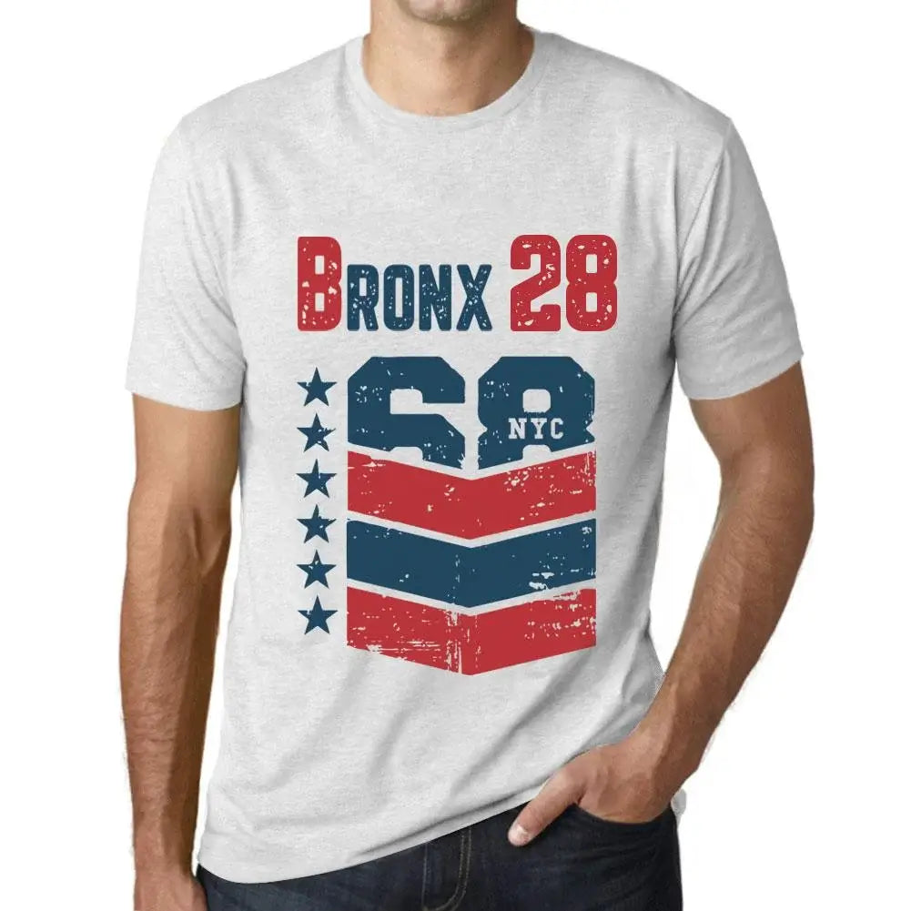 Men's Graphic T-Shirt Bronx 28 28th Birthday Anniversary 28 Year Old Gift 1996 Vintage Eco-Friendly Short Sleeve Novelty Tee