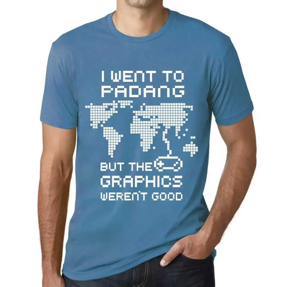 Men's Graphic T-Shirt I Went To Padang But The Graphics Weren’t Good Eco-Friendly Limited Edition Short Sleeve Tee-Shirt Vintage Birthday Gift Novelty