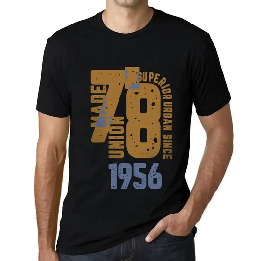 Men's Graphic T-Shirt Superior Urban Style Since 1956 68th Birthday Anniversary 68 Year Old Gift 1956 Vintage Eco-Friendly Short Sleeve Novelty Tee