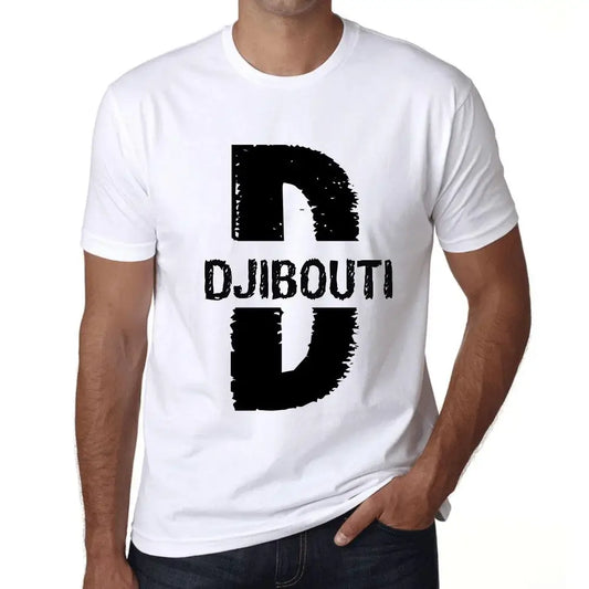Men's Graphic T-Shirt Djibouti Eco-Friendly Limited Edition Short Sleeve Tee-Shirt Vintage Birthday Gift Novelty