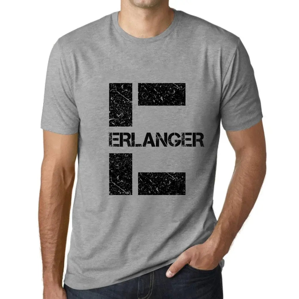 Men's Graphic T-Shirt Erlanger Eco-Friendly Limited Edition Short Sleeve Tee-Shirt Vintage Birthday Gift Novelty