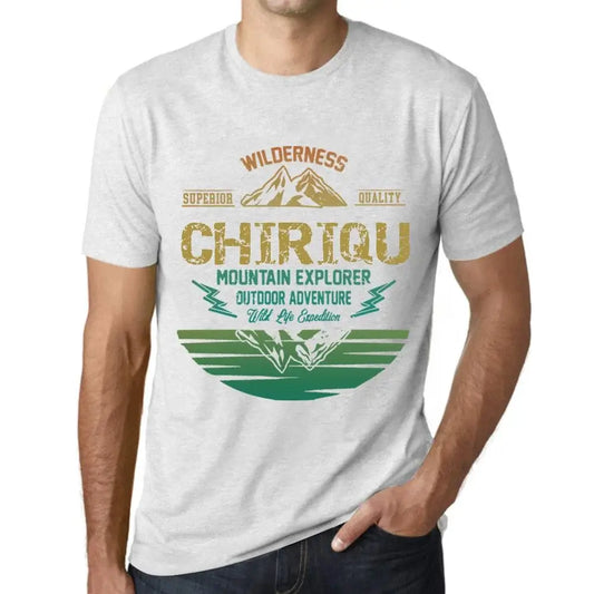 Men's Graphic T-Shirt Outdoor Adventure, Wilderness, Mountain Explorer Chiriqu Eco-Friendly Limited Edition Short Sleeve Tee-Shirt Vintage Birthday Gift Novelty