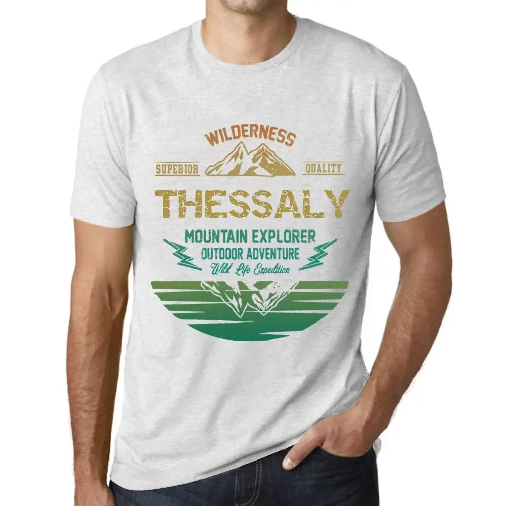 Men's Graphic T-Shirt Outdoor Adventure, Wilderness, Mountain Explorer Thessaly Eco-Friendly Limited Edition Short Sleeve Tee-Shirt Vintage Birthday Gift Novelty