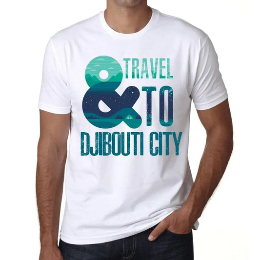 Men's Graphic T-Shirt And Travel To Djibouti City Eco-Friendly Limited Edition Short Sleeve Tee-Shirt Vintage Birthday Gift Novelty