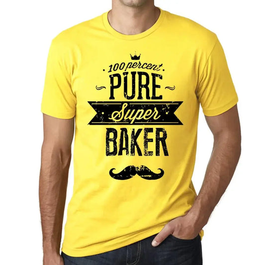 Men's Graphic T-Shirt 100% Pure Super Baker Eco-Friendly Limited Edition Short Sleeve Tee-Shirt Vintage Birthday Gift Novelty