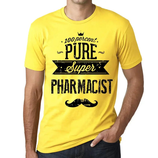 Men's Graphic T-Shirt 100% Pure Super Pharmacist Eco-Friendly Limited Edition Short Sleeve Tee-Shirt Vintage Birthday Gift Novelty