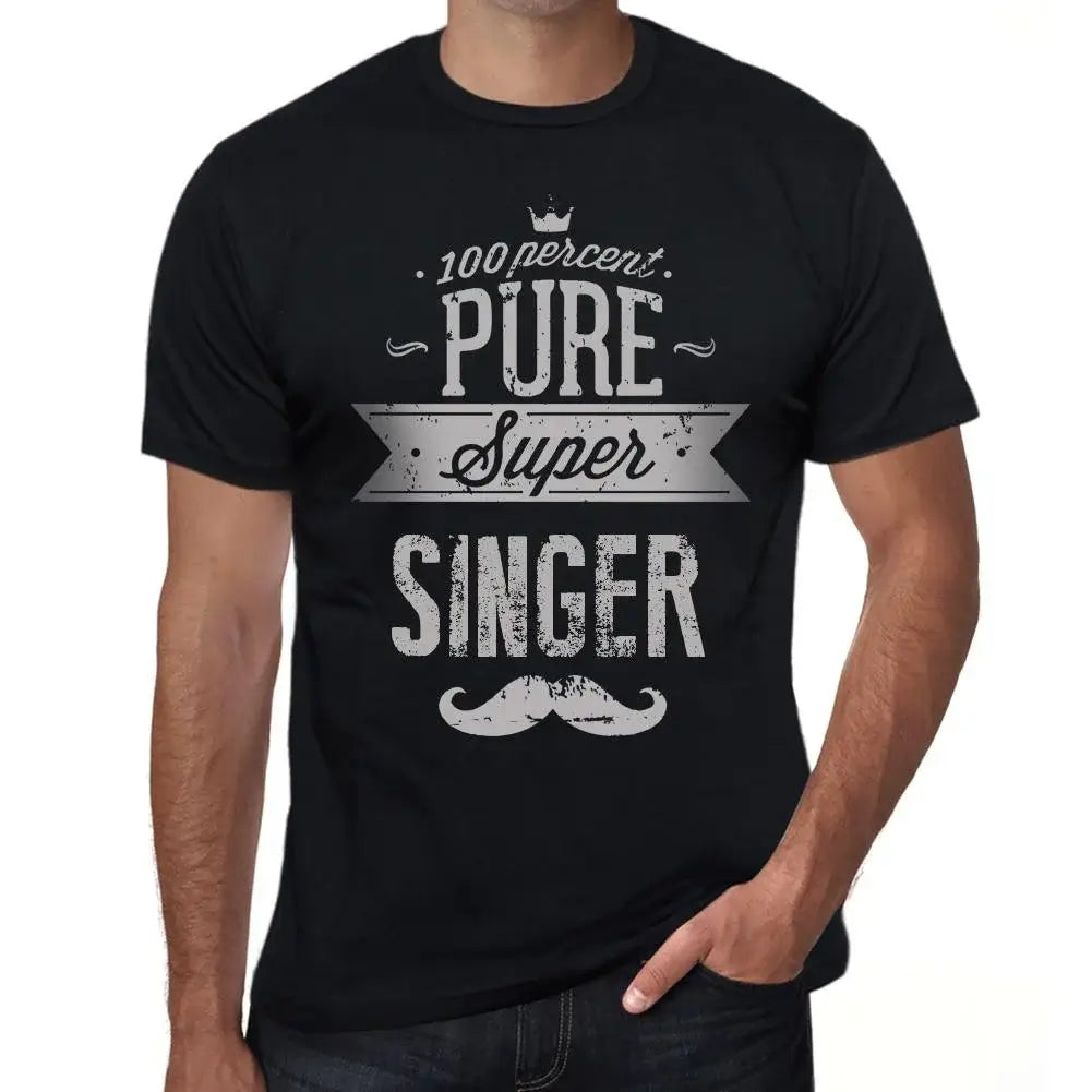 Men's Graphic T-Shirt 100% Pure Super Singer Eco-Friendly Limited Edition Short Sleeve Tee-Shirt Vintage Birthday Gift Novelty