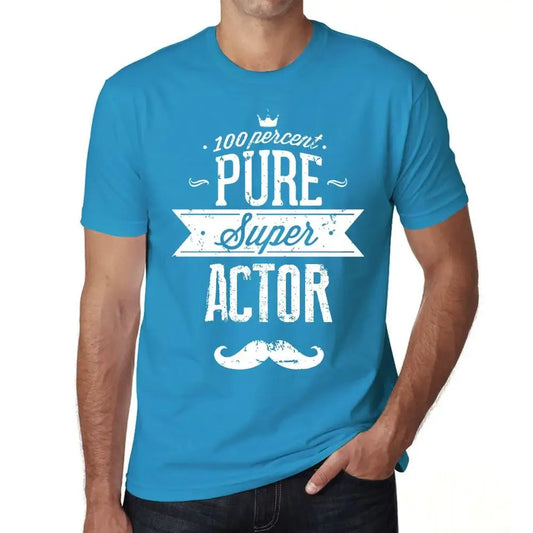Men's Graphic T-Shirt 100% Pure Super Actor Eco-Friendly Limited Edition Short Sleeve Tee-Shirt Vintage Birthday Gift Novelty
