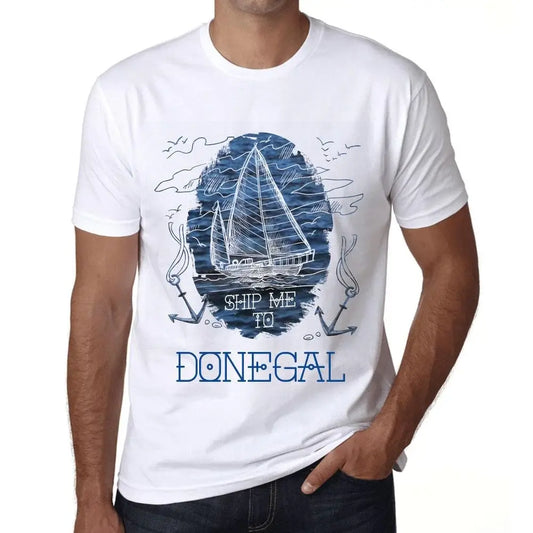 Men's Graphic T-Shirt Ship Me To Donegal Eco-Friendly Limited Edition Short Sleeve Tee-Shirt Vintage Birthday Gift Novelty