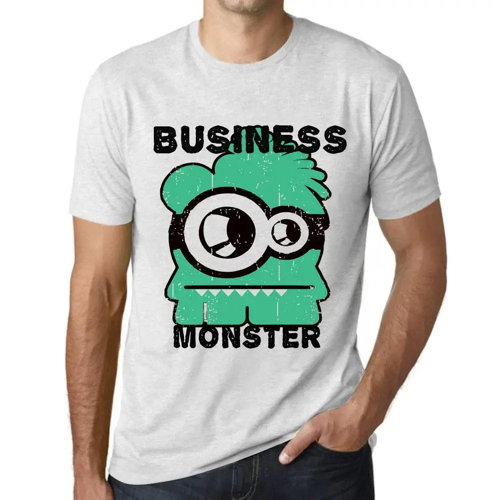 Men's Graphic T-Shirt Business Monster Eco-Friendly Limited Edition Short Sleeve Tee-Shirt Vintage Birthday Gift Novelty