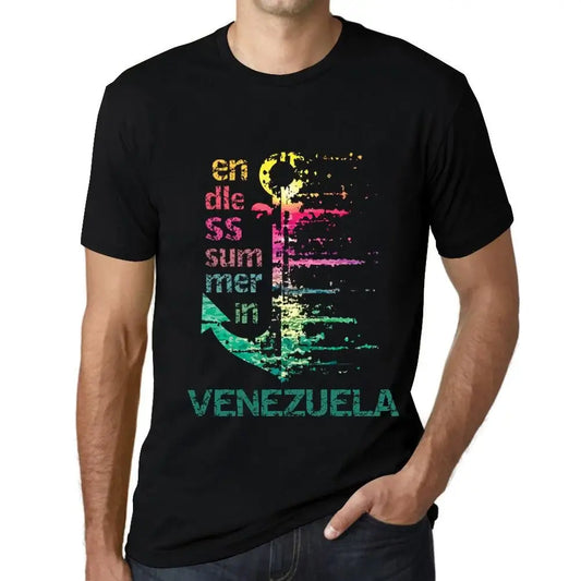 Men's Graphic T-Shirt Endless Summer In Venezuela Eco-Friendly Limited Edition Short Sleeve Tee-Shirt Vintage Birthday Gift Novelty