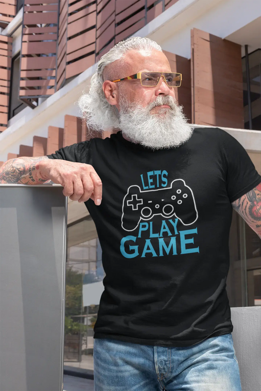 T-shirt ULTRABASIC pour hommes Let's Play Game - Vêtements de jeu pour hommes