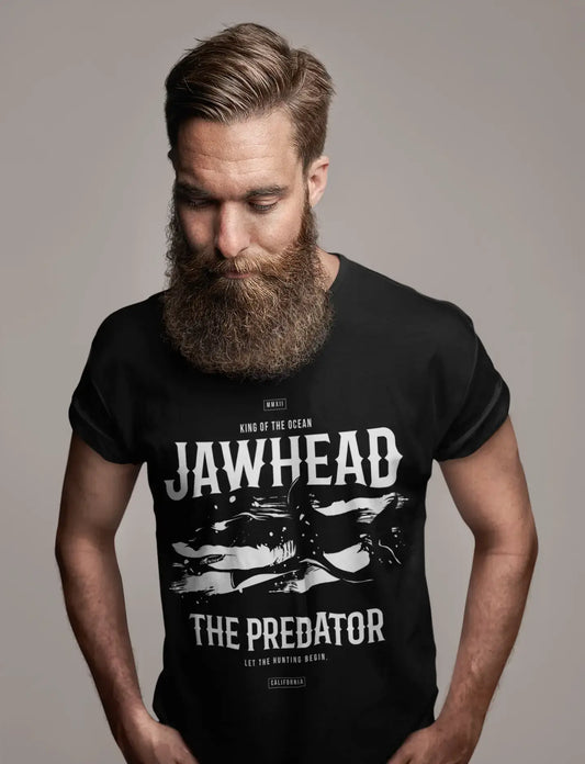 ULTRABASIC Herren-Grafik-T-Shirt King of the Ocean – Jawhead-Shirt für Männer