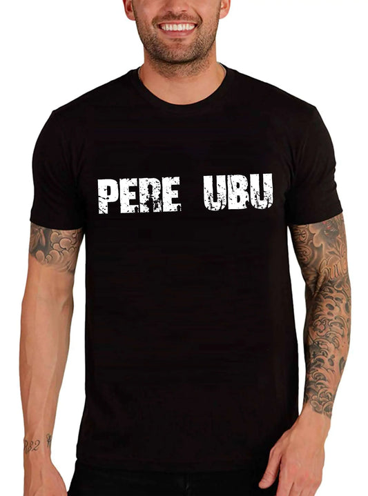 T-shirt noir uni pour hommes