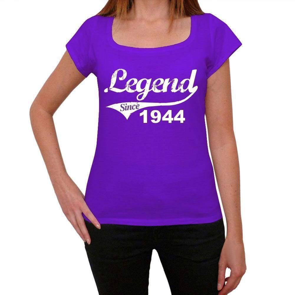 1944, Legend Since Womens T shirt Purple Birthday Gift 00131 ultrabasic-com.myshopify.com