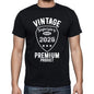 2028 Vintage Superior Black Mens Short Sleeve Round Neck T-Shirt 00102 - Black / S - Casual