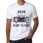 33 Ready To Fight Mens T-Shirt White Birthday Gift 00387 - White / Xs - Casual
