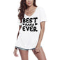 ULTRABASIC Women's T-Shirt Best Nana Ever - Short Sleeve Tee Shirt Tops