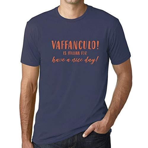 Ultrabasic - Homme T-Shirt Graphique Vaffanculo est italien pour Have a Nice Day