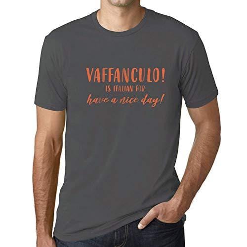 Ultrabasic - Homme T-Shirt Graphique Vaffanculo est italien pour Have a Nice Day