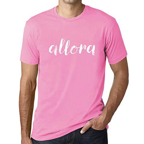 Ultrabasic - Herren T-Shirt Graphique Allora Rose Orchidee