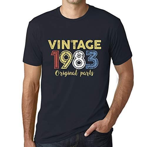 Ultrabasic - Homme Graphique Vintage 1983 T-Shirt Marine