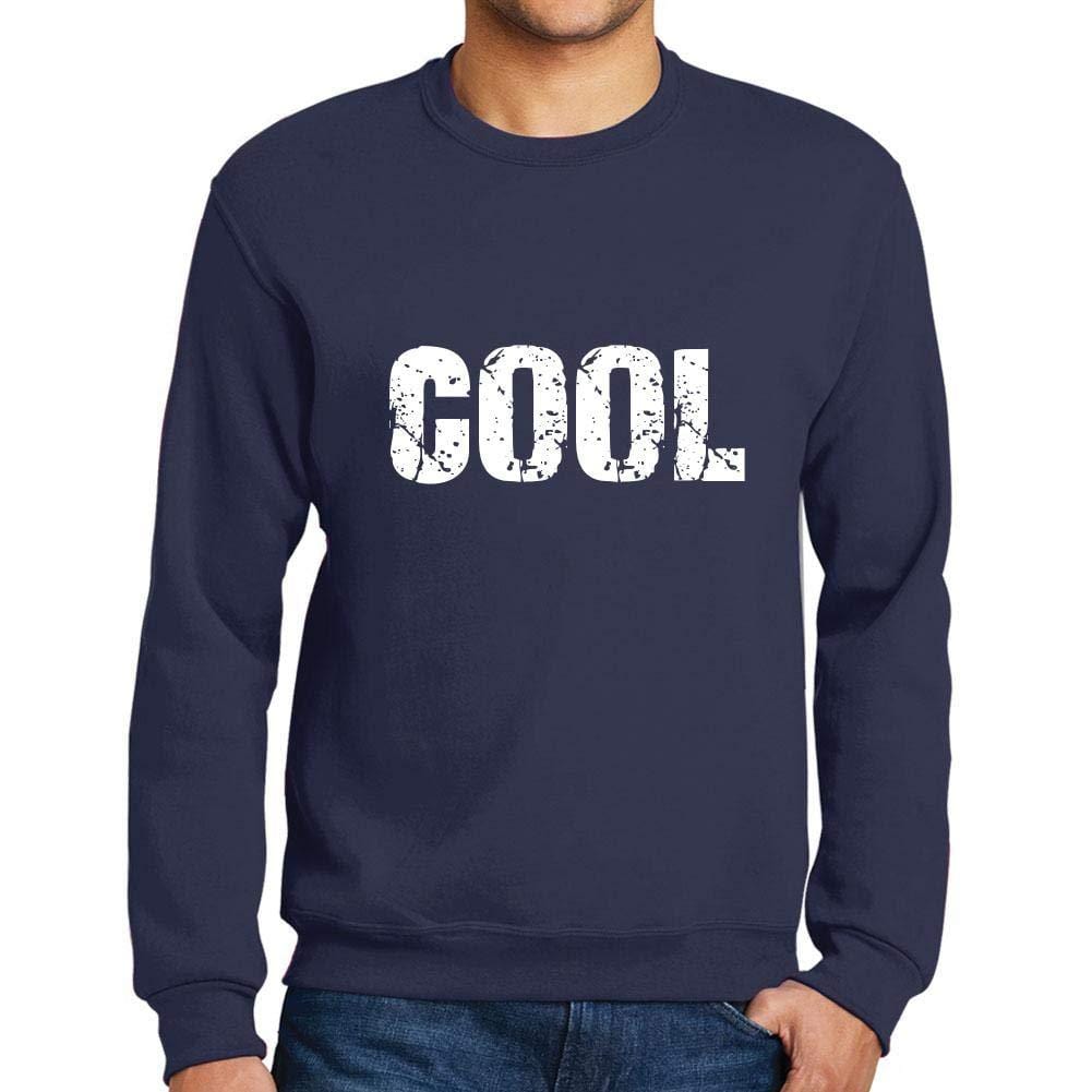 Ultrabasic Homme Imprimé Graphique Sweat-Shirt Popular Words Cool French Marine