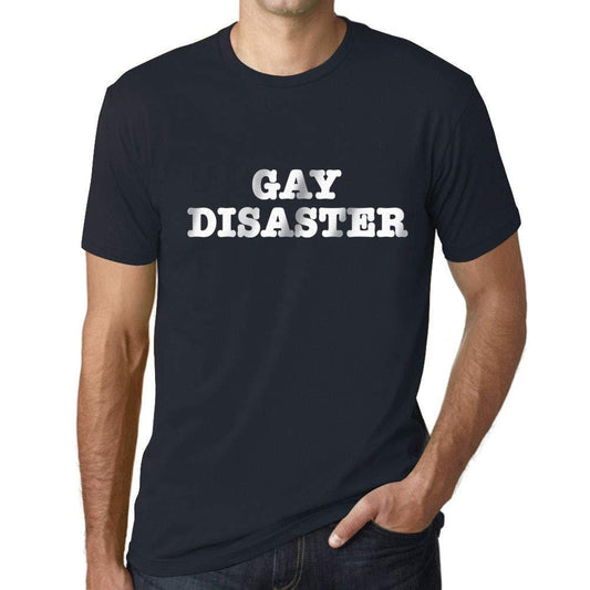 Ultrabasic Homme T-Shirt Graphique LGBT Gay Disaster Marine