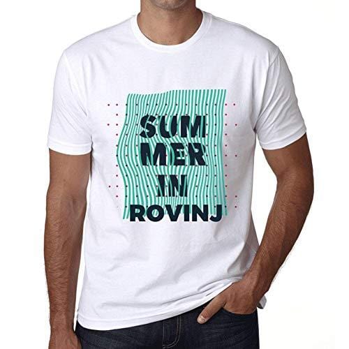 Ultrabasic – Homme Graphique Summer in ROVINJ Blanc