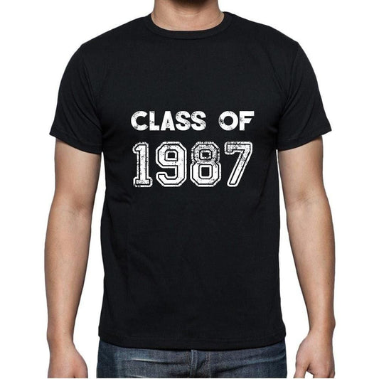 Homme Tee Vintage T Shirt 1987, Classe de