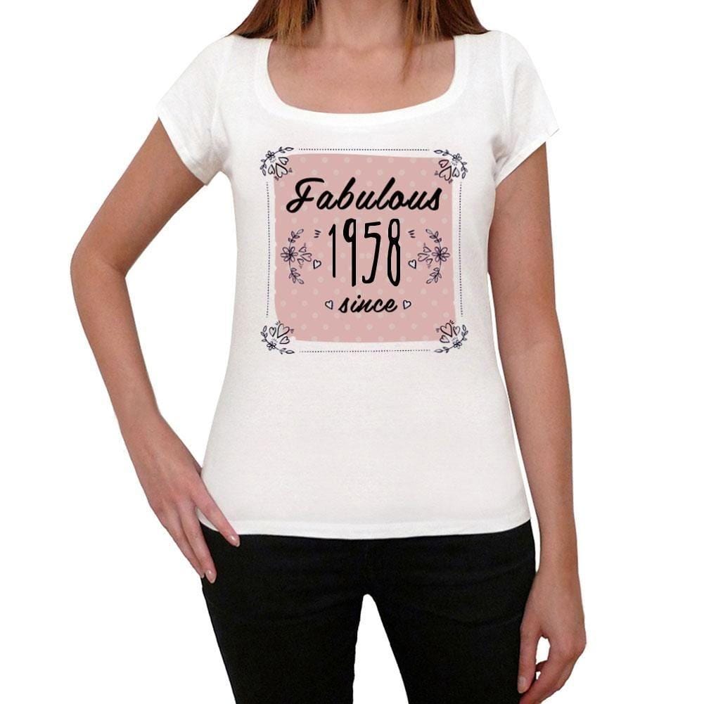 Femme Tee Vintage T Shirt Fabulous Since 1958