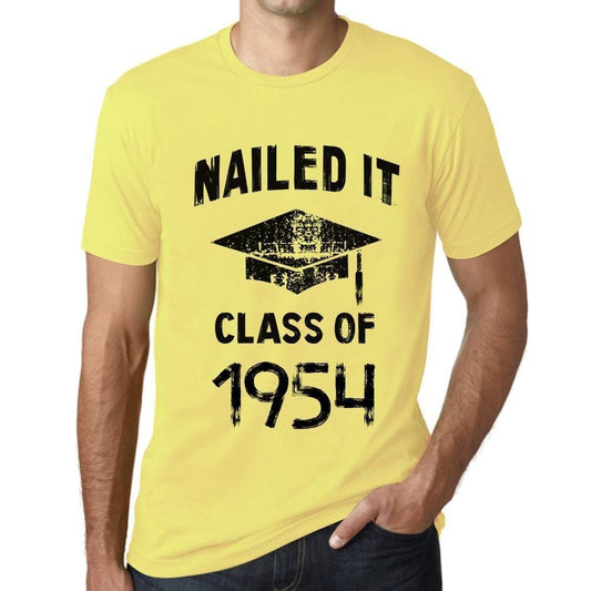 Homme T Shirt Graphique Imprimé Vintage Tee Nailed it Class of 1954