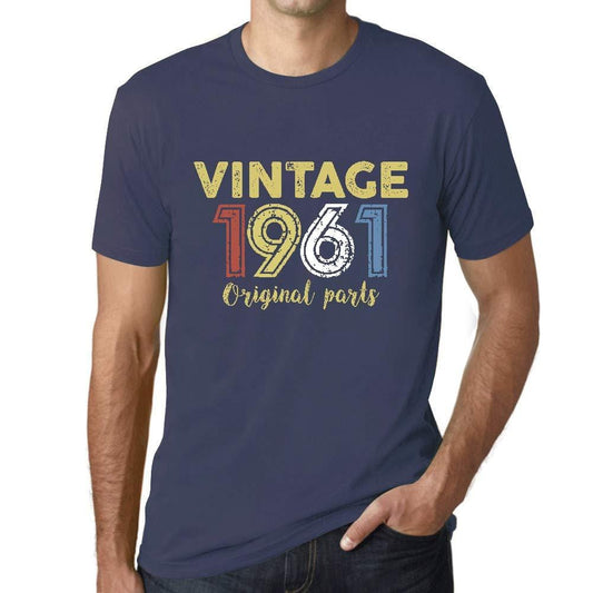 Ultrabasic - Homme Graphique Vintage 1961 T-Shirt Denim