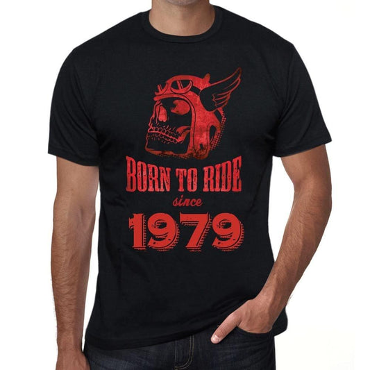 Homme Tee Vintage T Shirt 1979, né pour rouler depuis 1979